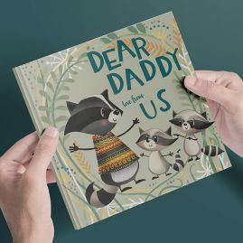 Dear Daddy Love From Us a gift book for children to give their father  by FROM YOU TO ME