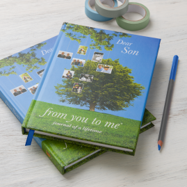 Dear Son tree memories book by from you to me