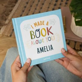Personalised 'I Made A Book About You' Friendship Gift Book by FROM YOU TO ME