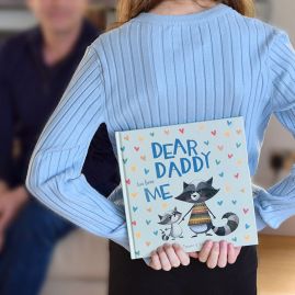 Dear Daddy Love From Me a gift book for a child to give their father by FROM YOU TO ME