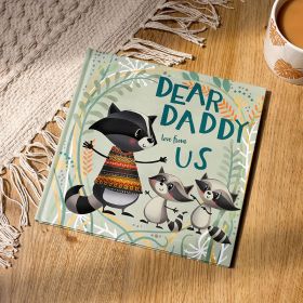 Dear Daddy Love From Us a gift book for children to give their father  by FROM YOU TO ME