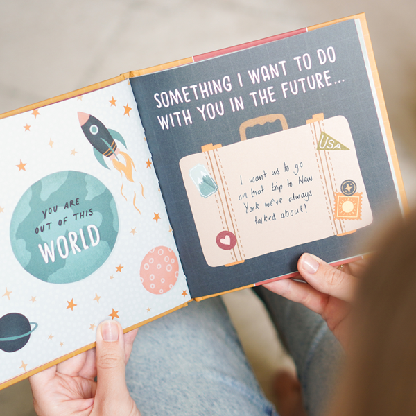 ‘I Made A Book About You’ Friendship Gift Book 