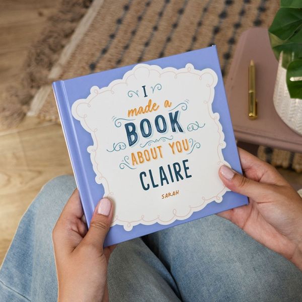 Personalised 'I Made A Book About You' Friendship Gift Book by FROM YOU TO ME