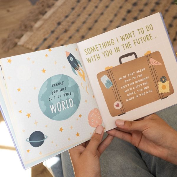 Personalized ‘I Made A Book About You’ Friendship Gift Book 