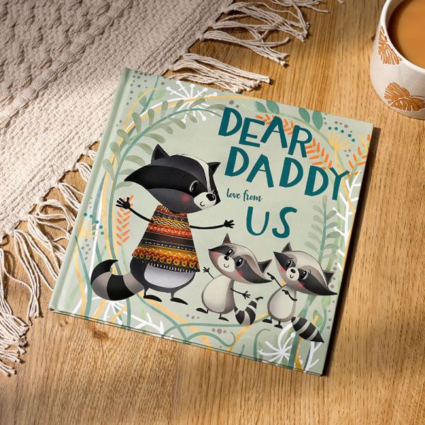 Dear Daddy Love From Us a gift book for children to give their father  by FROM YOU TO ME